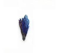 Espécimen de pavo real natural de titanio, cristal negro curativo, plumas de titanio, minerales, cuarzo electrochapado, turmalina, decoración.(1pcs 20-30g)