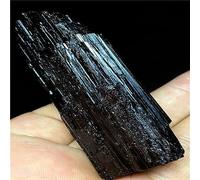 Espécimen de turmalina negra natural, piedra preciosa de cristal en bruto decoración de la habitación (Size : 500-550g)