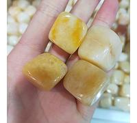 Espécimen en bruto de cristal natural Jade amarillo dorado natural Grava Piedra de cristal Roca SpecimenGem Piedras naturales y DropStone Cristales Reiki (Size : 500g)