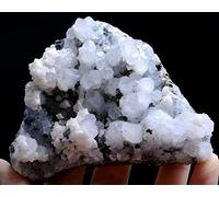 Especímenes de cristal y pirita y dolomita de belleza natural de 310 g/Jiangxi C Hina decoración de la habitación