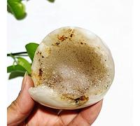 Especímenes De Geoda De Ágata Diminuta Natural De Piedras De Cueva De Ágata Y Minerales De Cristales Madagascar Para Decoración Y Regalo Del Hogar,A10 178g84-65mm