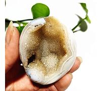 Especímenes De Geoda De Ágata Diminuta Natural De Piedras De Cueva De Ágata Y Minerales De Cristales Madagascar Para Decoración Y Regalo Del Hogar,A11 131g692-52mm