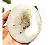 Especímenes De Geoda De Ágata Diminuta Natural De Piedras De Cueva De Ágata Y Minerales De Cristales Madagascar Para Decoración Y Regalo Del Hogar,A3 620g95-86mm