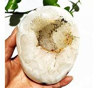 Especímenes De Geoda De Ágata Diminuta Natural De Piedras De Cueva De Ágata Y Minerales De Cristales Madagascar Para Decoración Y Regalo Del Hogar,A1 874g121-97mm