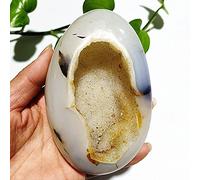 Especímenes De Geoda De Ágata Diminuta Natural De Piedras De Cueva De Ágata Y Minerales De Cristales Madagascar Para Decoración Y Regalo Del Hogar,A2 429 G 116-76 Mm