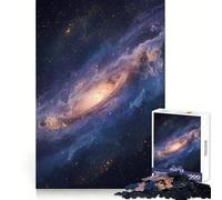 Espectacular Galaxia en el Espacio Profundo Rompecabezas de 1000 Piezas para Adultos Juguete de lógica Resistente Juego en Grupo Bordes Transparentes 38x52cm