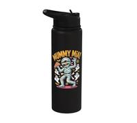 Espectáculo de Halloween Mummy Mia Stainless Steel Insulated Water Bottle