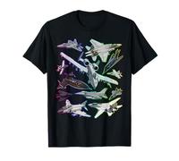 Espectro Completo de cazas supersónicos de múltiples Jets Camiseta