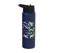 Espectro completo de cazas supersónicos de múltiples jets Stainless Steel Insulated Water Bottle