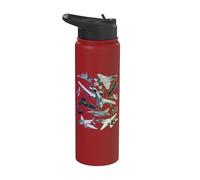 Espectro completo de cazas supersónicos de múltiples jets Stainless Steel Insulated Water Bottle