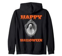 Espectro, Fantasma o Fantasma en un Espejo, Disfraz de Halloween Feliz Sudadera con Capucha