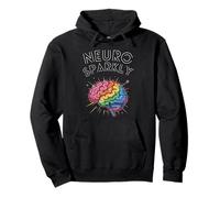 Espectro Neuro Sparkly TDAH Autismo Sudadera con Capucha