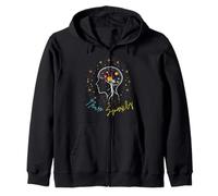 Espectro Neuro Sparkly TDAH Autismo Sudadera con Capucha