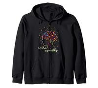 Espectro Neuro Sparkly TDAH Autismo Sudadera con Capucha