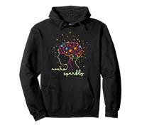Espectro Neuro Sparkly TDAH Autismo Sudadera con Capucha