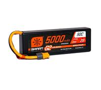 Espectro SPMX52S50H3 5000 mAh 2S 7,4 V Smart G2 LiPo 50C Maletín Duro IC3