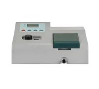 Espectrofotómetro UV de Alta precisión, for medición básica de transmisión, iluminómetro espectral, Pantalla LCD retroiluminada 721N, 722N y 752N. Lectura fácil de Datos(752N)
