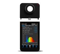 Espectrómetro de Alta precisión HPCS-310P, medidor de Lux PPFD PAR, Equipo analítico de Espectro con Software, 350-800 NM Lectura fácil de Datos(330P)