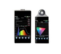 Espectrómetro de luz portátil HP320 de 380-780 NM, iluminómetro espectral Lux CCT CRI de Alta precisión for una interpretación precisa del Color. Lectura fácil de Datos(HP330)
