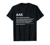 Espectroscopia de Absorción Atómica AAS Química Analítica Camiseta
