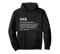 Espectroscopia de Absorción Atómica AAS Química Analítica Sudadera con Capucha