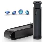 Espectroscopio Gem - Espectrómetro de prisma de espectro completo con enfoque ajustable e imágenes de alta definición para una identificación rápida de piedras preciosas