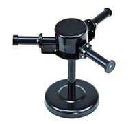 Espectroscopio portátil con divisor de haz prismático y base redonda para experimentos ópticos, enseñanza de física y análisis de espectro
