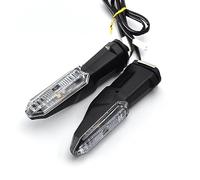 ESPEEDMTC para Kawasaki ER-6N/ ER-6F/ ZX-6R 2009-2017 Luces Delanteras y traseras de Giro traseras de Cambio de Marcha, Luces indicadoras de Parpadeo Motocicleta (Carcasa Transparente)