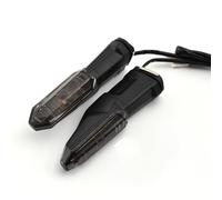 ESPEEDMTC para Kawasaki KLE Versys 650 / KLZ Versys 1000 Luces Delanteras y traseras de Giro, Luces traseras de Cambio de Marcha indicadoras de Parpadeo Motocicleta (Cáscara de Humo)