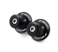 ESPEEDMTC para Kawasaki Z900 2017-2022 2pcs Bobinas de basculante Slider CNC Aleación de Aluminio Brazo oscilante Bobinas Tornillos de Soporte (Negro)