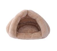 Espeedy Cama del Animal doméstico,Otoño Invierno Cama para Mascotas Color sólido Peluche calurosa Zona de sueño Abrazo Cueva Gato Perro pequeño Cachorro Mascotas Nido Perrera