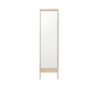 Form & Refine Espejo de pared A Line Roble blanco