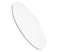 Espejo Acrílico Redondo de Plata, Accesorio Circular para Foto | Acrílico Clásico, Uso en Casa y Sesiones Exteriores, Pieza Versátil y Reutilizable para Cosmético y Peinado
