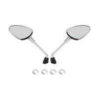 Espejo Ajustable Espejo Retrovisor De Motocicleta Espejo Retrovisor Izquierdo Y Derecho para Vespa para Sprint 50 125 150 2014-2022(Chrome)