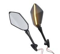 Espejo Ajustable Espejo retrovisor Giratorio con señal de Giro para Motocicleta para CBR650R F CBR600RR CBR 250R 300R 400RR 500R
