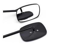 Espejo Ajustable Espejo Retrovisor Universal para Vespa para RA Motocicleta para Royal Cuadrado Amplio Campo Visión Accesorios