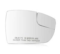 Espejo antideslumbrante Espejo retrovisor exterior derecho gran angular CM5Z17K707F compatible con para Ford para Focus 2012-2018