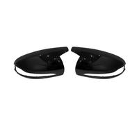 Espejo automóvil Carcasa Para Benz Para W205 Para X253 Para W222/213/238 Cubierta Espejo Retrovisor Lateral Retrovisor lateral tapa(Bright black)