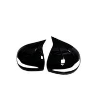 Espejo automóvil Carcasa Para Benz W205 W222 W213 W238 X205 X253 C217 W463 C253 W253 Tapas Espejo Laterales Adhesivas Retrovisor lateral tapa(LHD-Bright black)