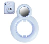 Espejo autorretrato compatible con Fujifilm Instax Mini 12, accesorio ligero para autorretratos y tomas de primer plano, ideal para entusiastas de la fotografía y bloggers de viajes (azul)