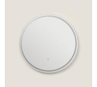Espejo Baño con Luz LED y Antivaho Ø60 cm Jizan