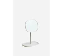 ESPEJO BAÑO METAL OVALADO BLANCO