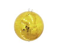 Espejo bola 40cm oro