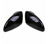 Espejo Carcasas Tapa Compatible Con VW Para Jetta MK6 Para Passat B7 Puerta Cubierta Espejo Retrovisor Coche Cubierta Espejo Retrovisor De Coche Para Tapas De Cubiertas De Espejo Retrovisor(Black)