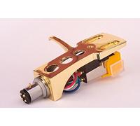 Espejo chapado en oro, soporte con pastilla AT, aguja para Pioneer PL-A450, PL-15D, PL-510A, PL-55DX, PL-55X, PL-150, DJ-3500, PL-600, PL-1700, PL-540, PL-51, PL-M340