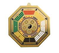 Espejo Chino de Feng Shui, Espejo Bagua cóncavo de latón, Adornos de Feng Shui Que reúnen el Dinero del Emperador de los Cinco afortunados, 5.9 in (tamaño: Espejo de 5.9 in (Color: un Color, tamaño: