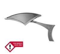 Espejo Chopper INDIANA, izquierda, plata