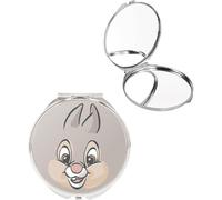 Espejo compacto infantil Thumper Disney con carcasa metálica, doble espejo (normal y aumento) y cierre seguro | Accesorio de tocador ideal para bolso, estuche o neceser de niñas y adolescentes