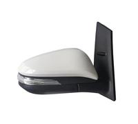 Espejo Completo Conjunto De Espejo Retrovisor Lateral Para Toyota Para Innova 2016-2020 Con Ajuste Eléctrico Intermitentes Automáticos(White 7 Wire Right)