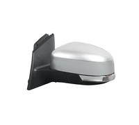 ESPEJO COMPLETO Espejo retrovisor lateral izquierdo y derecho para Ford para Focus 3 para MK3 2012 2013 2014 2015 2016 2017 2018(10Wire L Silver)